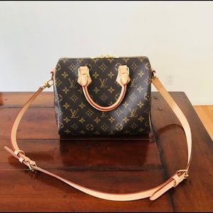 LOUIS VUITTON SPEEDY 25 Bandouliere Monogram